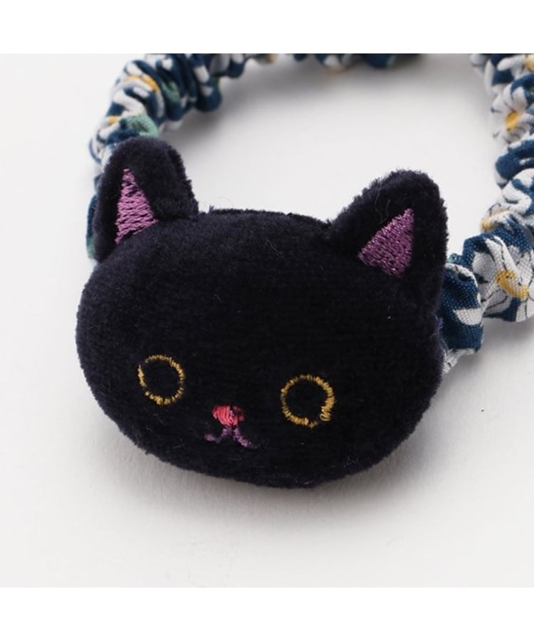 アナ スイ・ミニ(ANNA SUI mini)のネコマスコットヘアポニー2個セット2