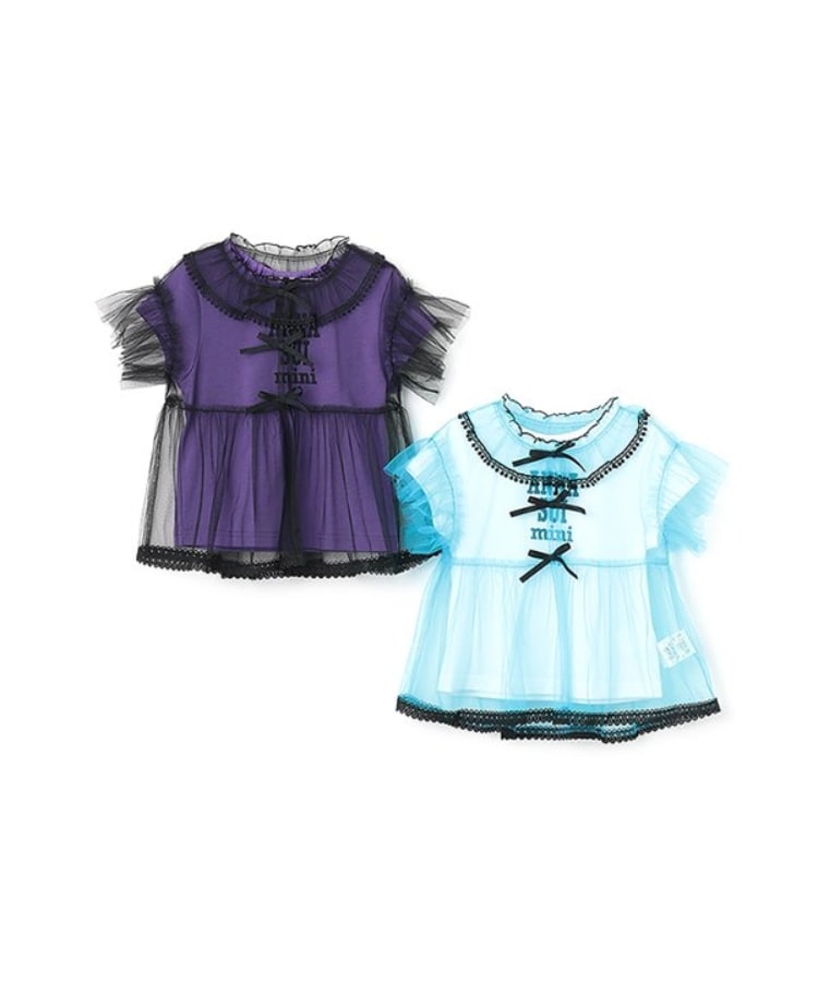 アナ スイ・ミニ(ANNA SUI mini)のチュールフリルブラウス＋Tシャツset14