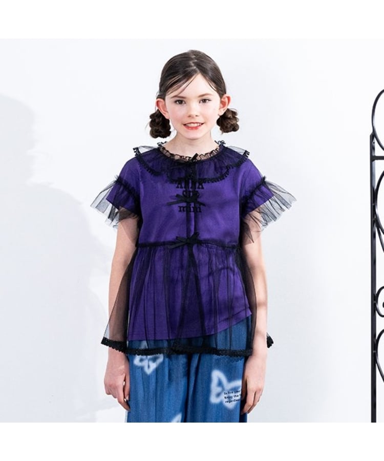 アナ スイ・ミニ(ANNA SUI mini)のチュールフリルブラウス＋Tシャツset18