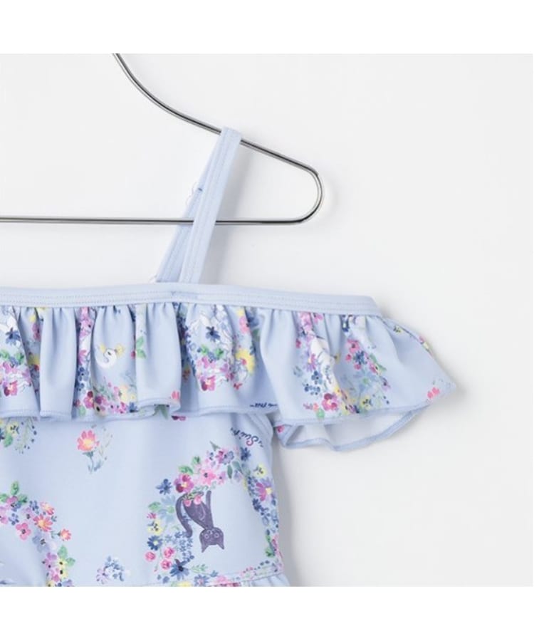 アナ スイ・ミニ(ANNA SUI mini)の【SWIM】フラワーリース柄 ワンピース水着3