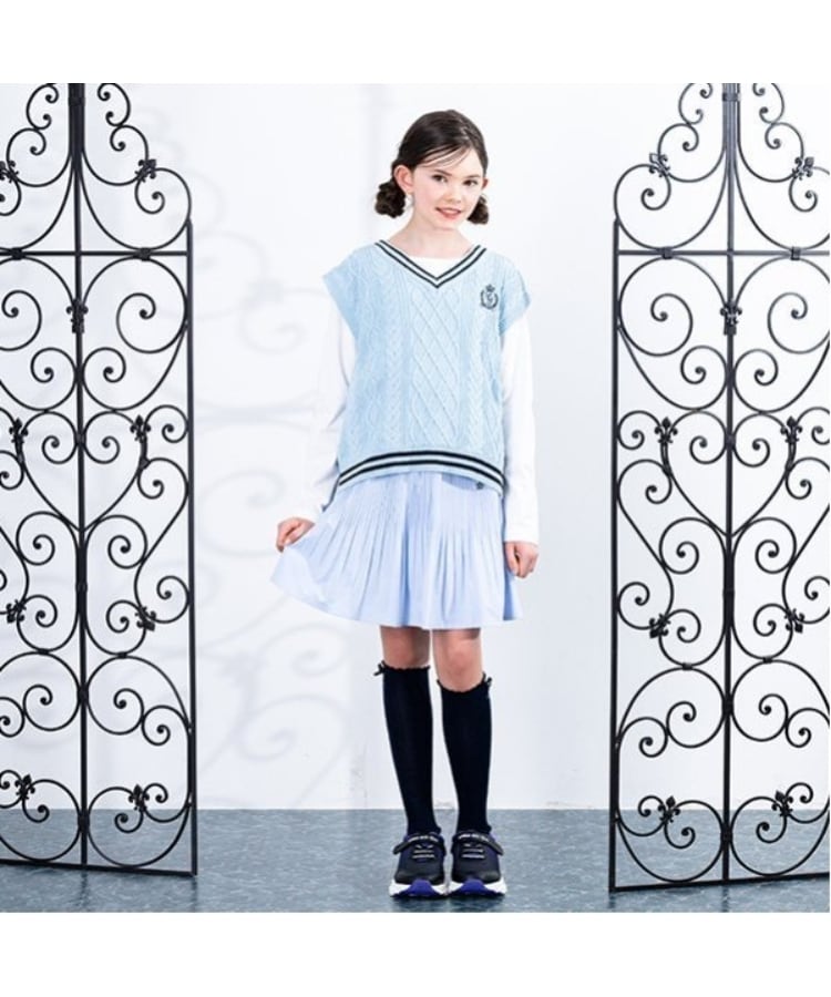 アナ スイ・ミニ(ANNA SUI mini)のニットベスト＋長袖Tシャツ17