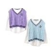 アナ スイ・ミニ(ANNA SUI mini)のニットベスト＋長袖Tシャツ12