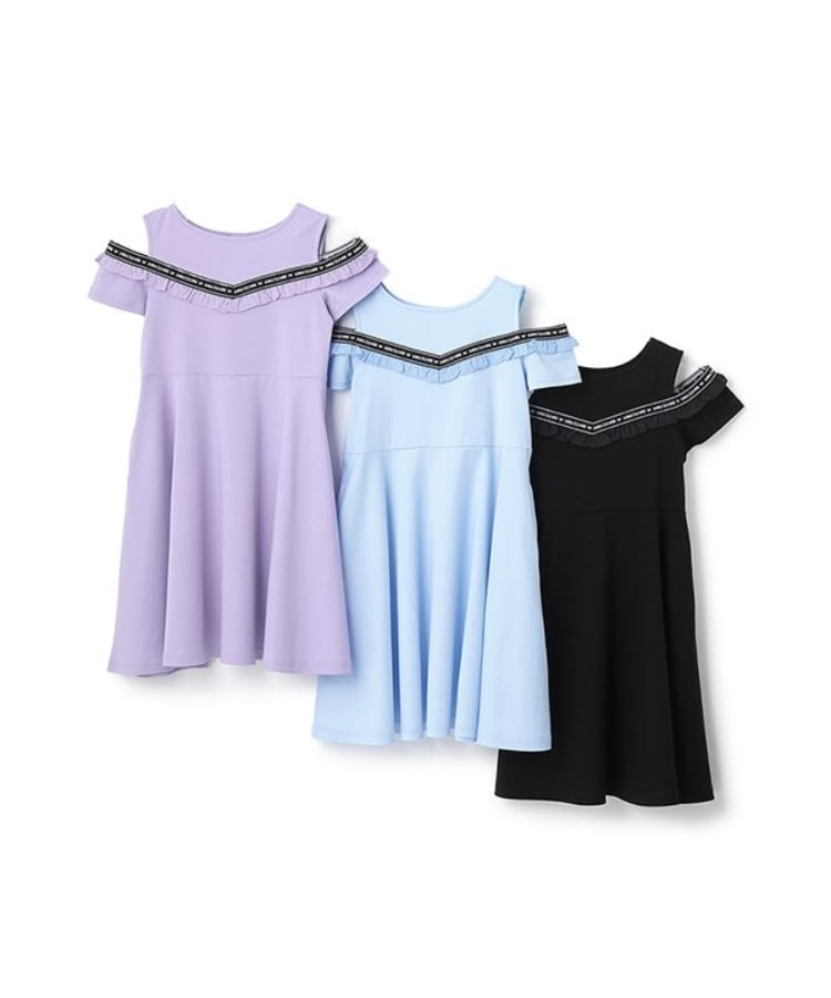 最終お値下げ 極美品 アナスイミニ ロゴテープ肩開きカット