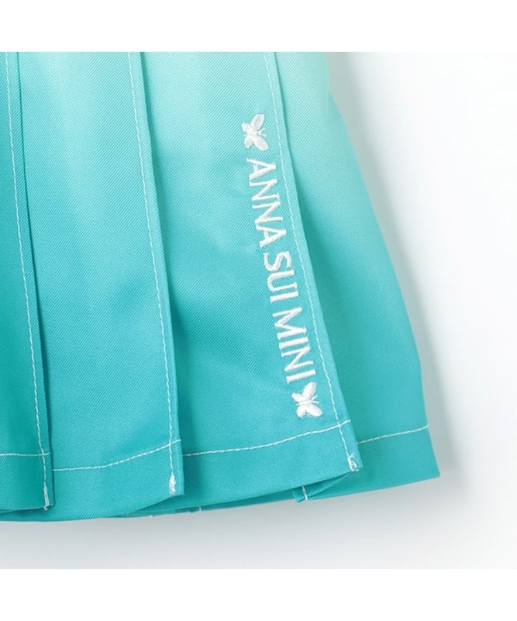 アナ スイ・ミニ(ANNA SUI mini)の【人気商品再入荷】【直営店で取り扱い無し】グラデーションプリーツスカパン7