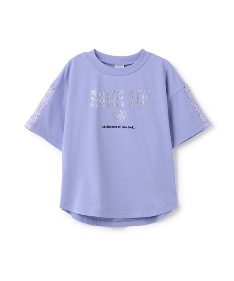 国内在庫】 2way ANNA SUI mini 短丈Tシャツ+ジャンスカ 140