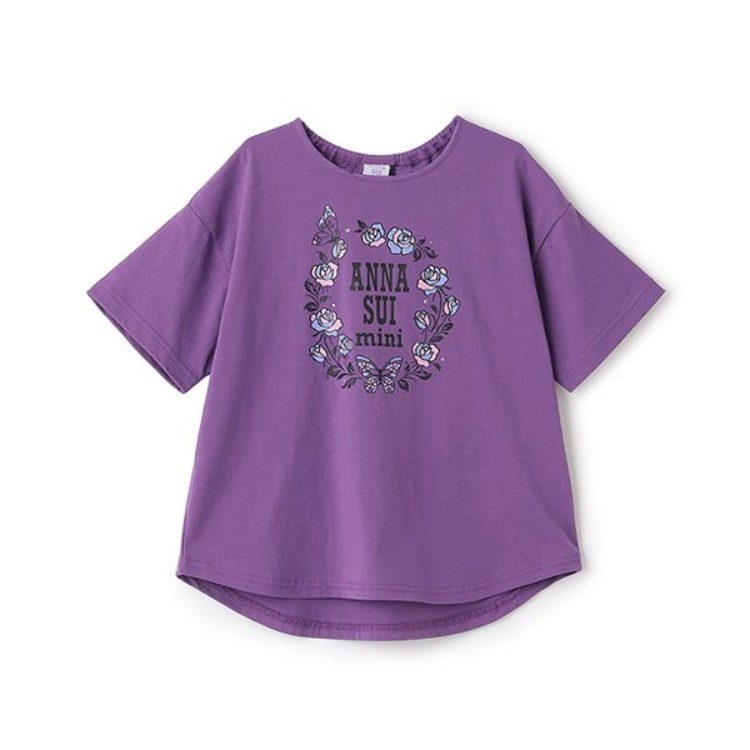 アナ スイ・ミニ(ANNA SUI mini)のローズプリントTシャツ Ｔシャツ