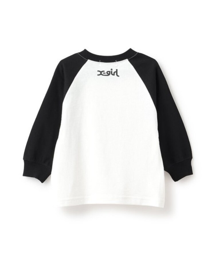エンボスラメロゴラグラン長袖Tシャツ(Tシャツ) | X-girl エンボスラメロゴラグラン長袖Tシャツ(Tシャツ) | X-girl