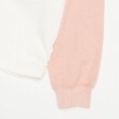 エックスガール ステージス(X-girl STAGES)のラインストーンロゴラグラン長袖Tシャツ4