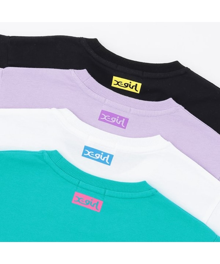 エックスガール ステージス(X-girl STAGES)のビッグキラッキー半袖Tシャツ6
