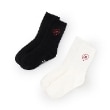 エックスガール ステージス(X-girl STAGES)の【人気商品再入荷】【直営店で取り扱い無し】ハートロゴ刺しゅうソックス5