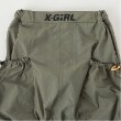 エックスガール ステージス(X-girl STAGES)のサイドポケットミリタリースカート11