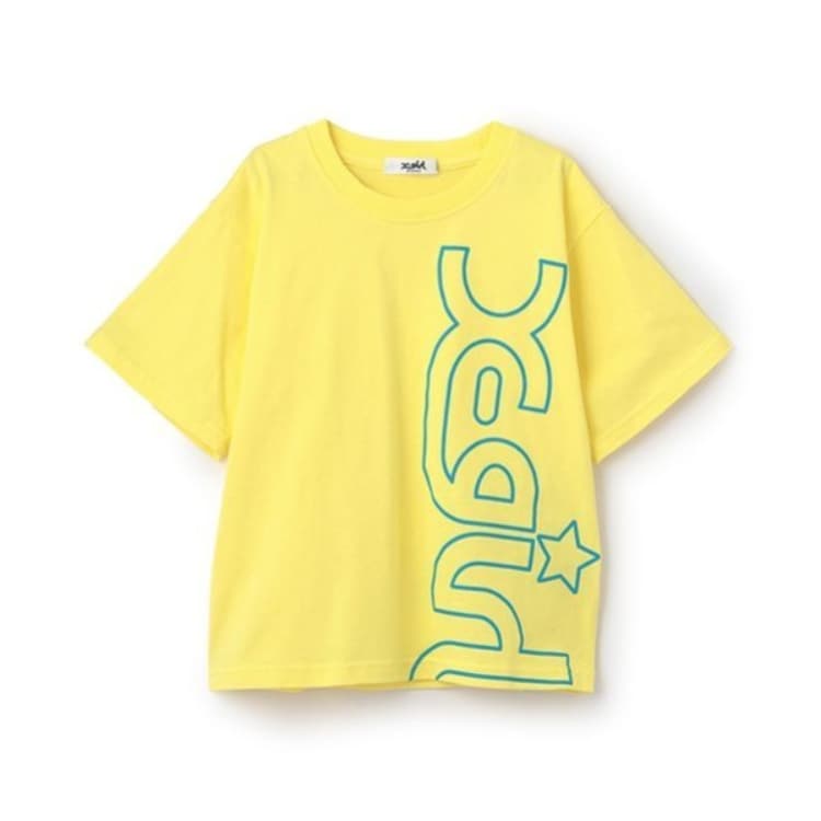 エックスガール ステージス(X-girl STAGES)のビッグミルズロゴ半袖Tシャツ Ｔシャツ