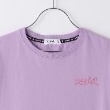 エックスガール ステージス(X-girl STAGES)のガールイラストバックプリント半袖Tシャツ2