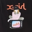 エックスガール ステージス(X-girl STAGES)のガールイラストバックプリント半袖Tシャツ6