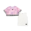 エックスガール ステージス(X-girl STAGES)のメッシュ半袖Tシャツ&タンクトップセット7