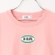 エックスガール ステージス(X-girl STAGES)の【人気商品再入荷】【直営店で取り扱い無し】バッグマルチロゴ半袖Tシャツ2