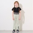 エックスガール ステージス(X-girl STAGES)のロゴウエストショート丈半袖Tシャツ14
