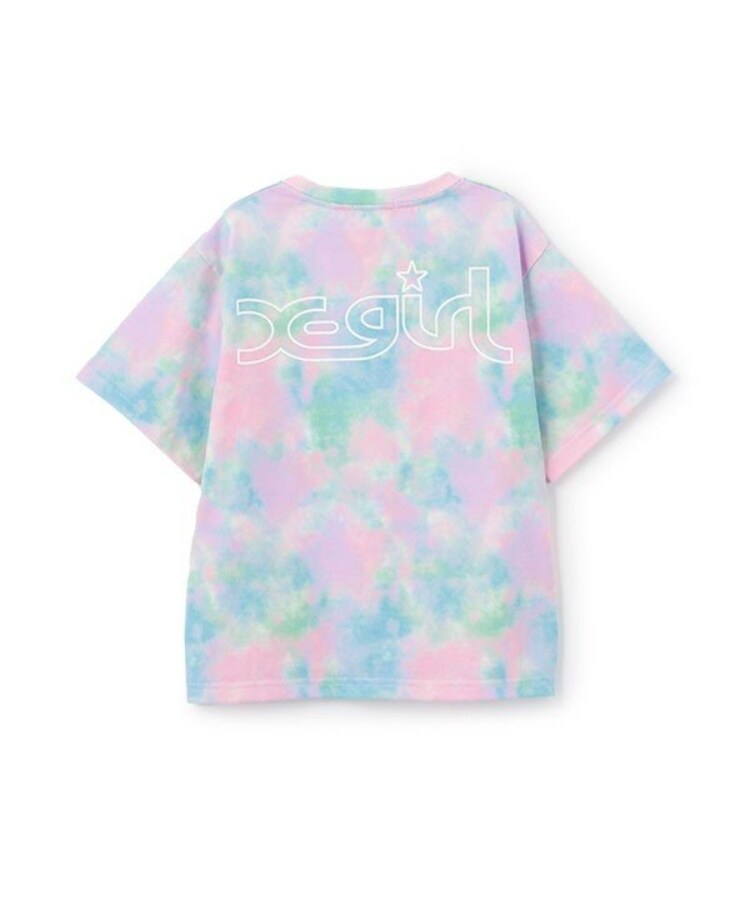 エックスガール ステージス(X-girl STAGES)の【パワーパフ ガールズ】タイダイ半袖Tシャツ2
