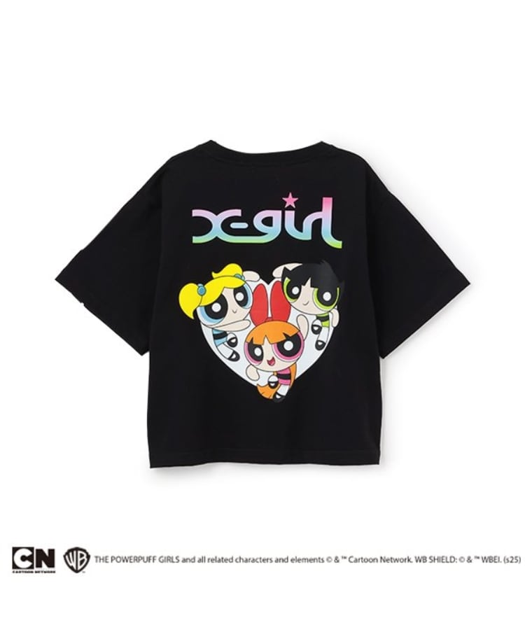 エックスガール ステージス(X-girl STAGES)の【パワーパフ ガールズ】バックプリント半袖Tシャツ3