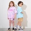 エックスガール ステージス(X-girl STAGES)のロゴプリント手染めタイダイ半袖Tシャツ15