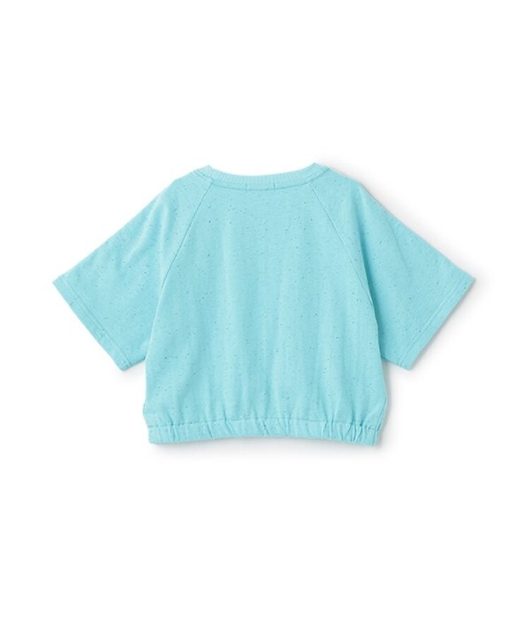 エックスガール ステージス(X-girl STAGES)の【人気商品再入荷】【直営店で取り扱い無し】ロゴテープカラーネップ半袖Tシャツ1