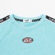 エックスガール ステージス(X-girl STAGES)の【人気商品再入荷】【直営店で取り扱い無し】ロゴテープカラーネップ半袖Tシャツ2