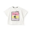 エックスガール ステージス(X-girl STAGES)のスケボーガール転写プリント半袖Tシャツ9