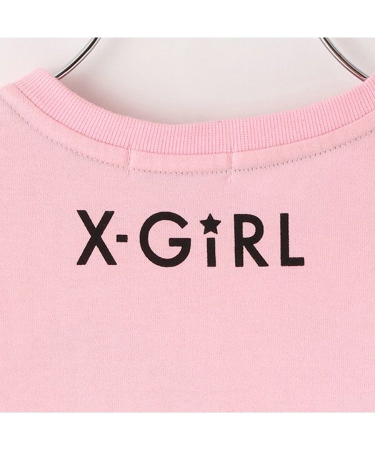 エックスガール ステージス(X-girl STAGES)のロゴT+ブロックチェック柄スカートセット7