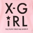 エックスガール ステージス(X-girl STAGES)のロゴT+ブロックチェック柄スカートセット5