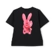 エックスガール ステージス(X-girl STAGES)のグミバニーバックプリント半袖Tシャツ1