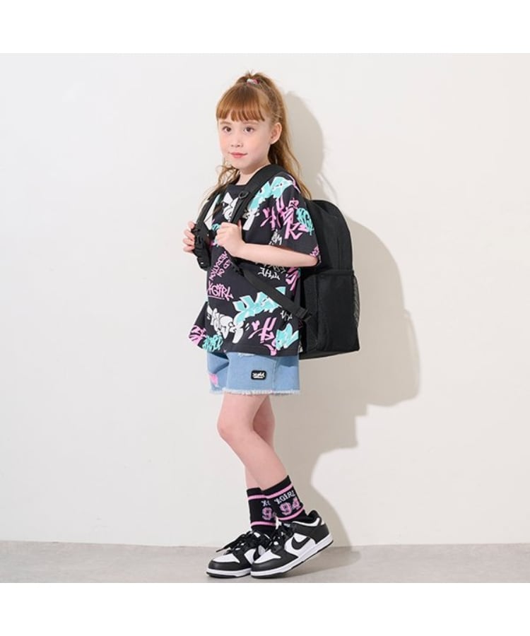 エックスガール ステージス(X-girl STAGES)のダメージ加工ショートパンツ13