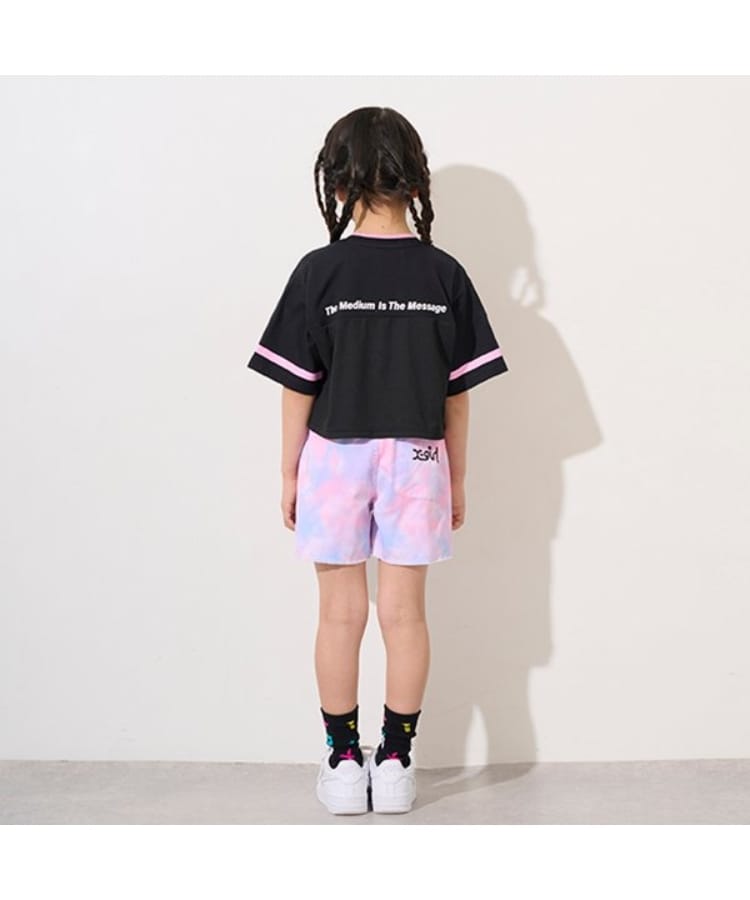 エックスガール ステージス(X-girl STAGES)のダメージ加工ショートパンツ17