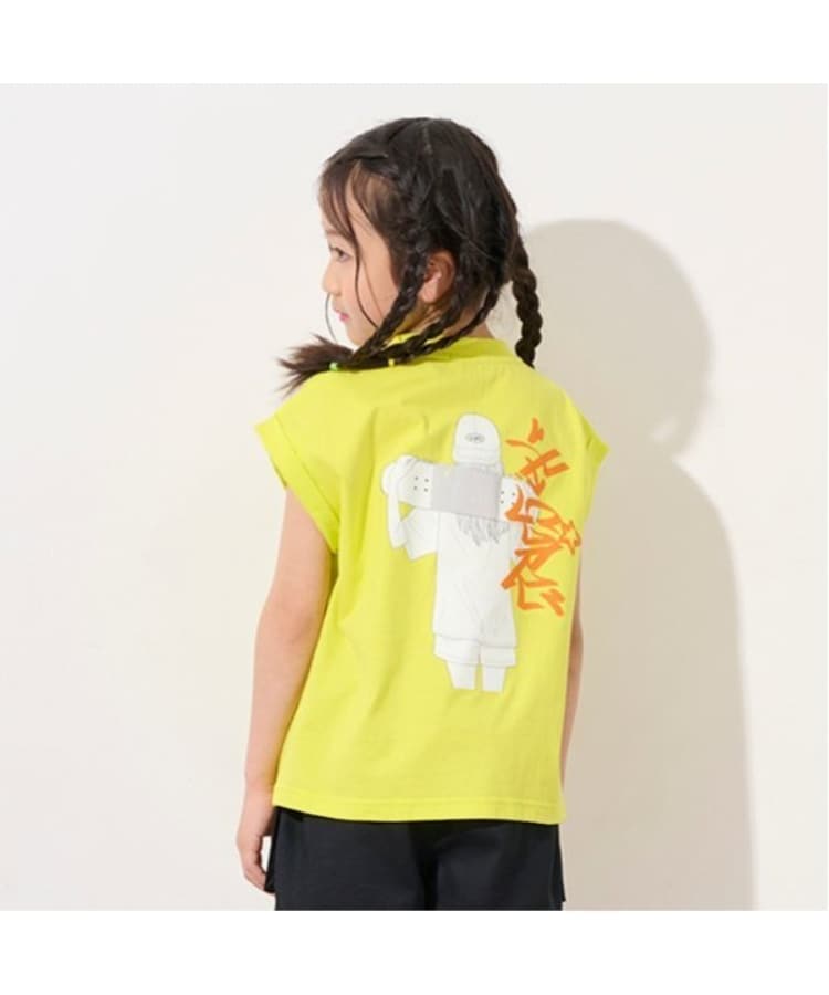 エックスガール ステージス(X-girl STAGES)のスケボーガールバックプリント半袖Tシャツ11