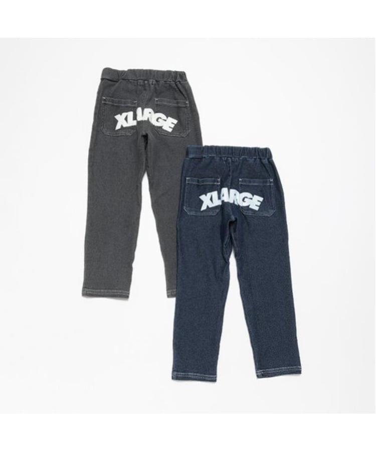 エクストララージ キッズ(XLARGE KIDS)のカットデニムテーパードパンツ10
