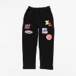 エクストララージ キッズ(XLARGE KIDS)のワッペンロゴスウェットパンツ ブラック(219)