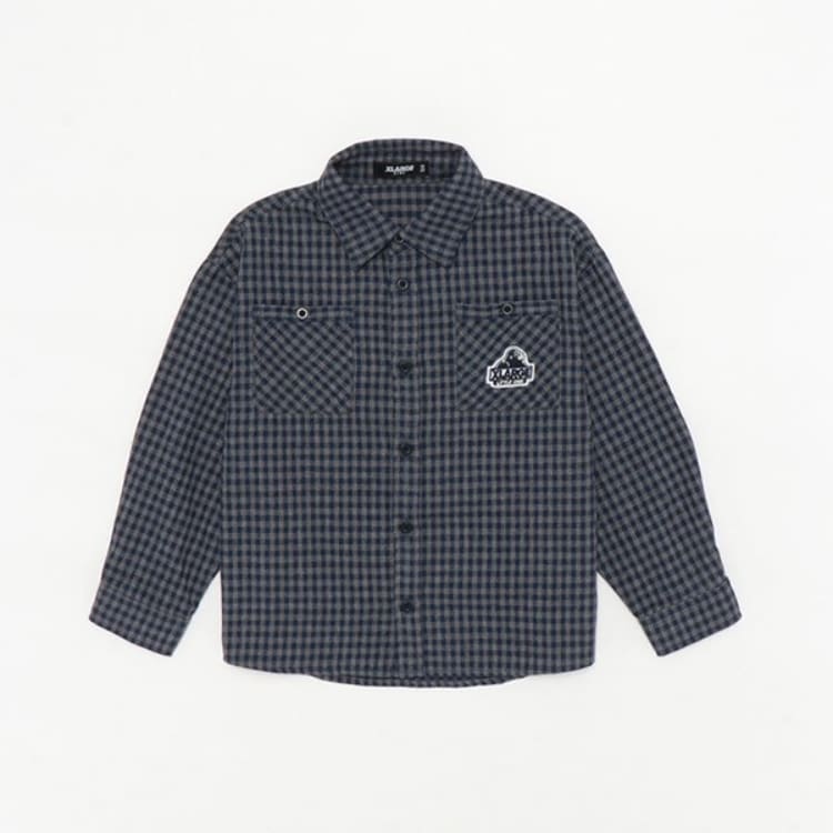 エクストララージ キッズ(XLARGE KIDS)のチェックシャツ シャツ・ブラウス