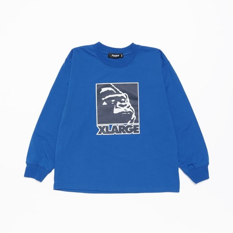 エクストララージ キッズ(XLARGE KIDS)のスクエアOG長袖Tシャツ スウェット・トレーナー