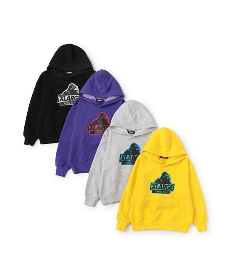 エクストララージ キッズ(XLARGE KIDS)のスランテッドOGゴリラパーカー8