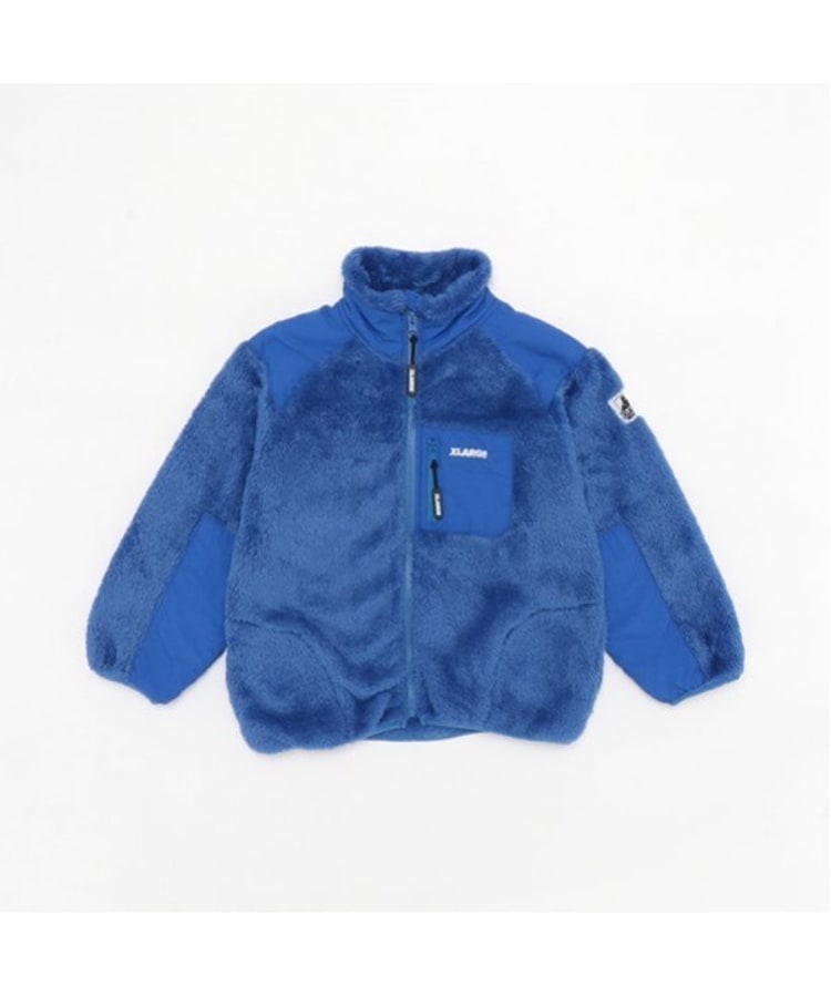 エクストララージ キッズ(XLARGE KIDS)のフラッフィーブルゾン ブルー(091)