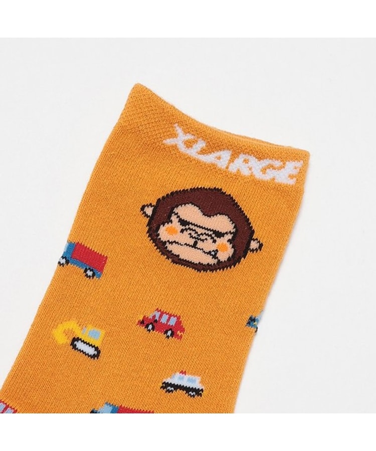 エクストララージ キッズ(XLARGE KIDS)のファニーゴリラ&車ソックス1