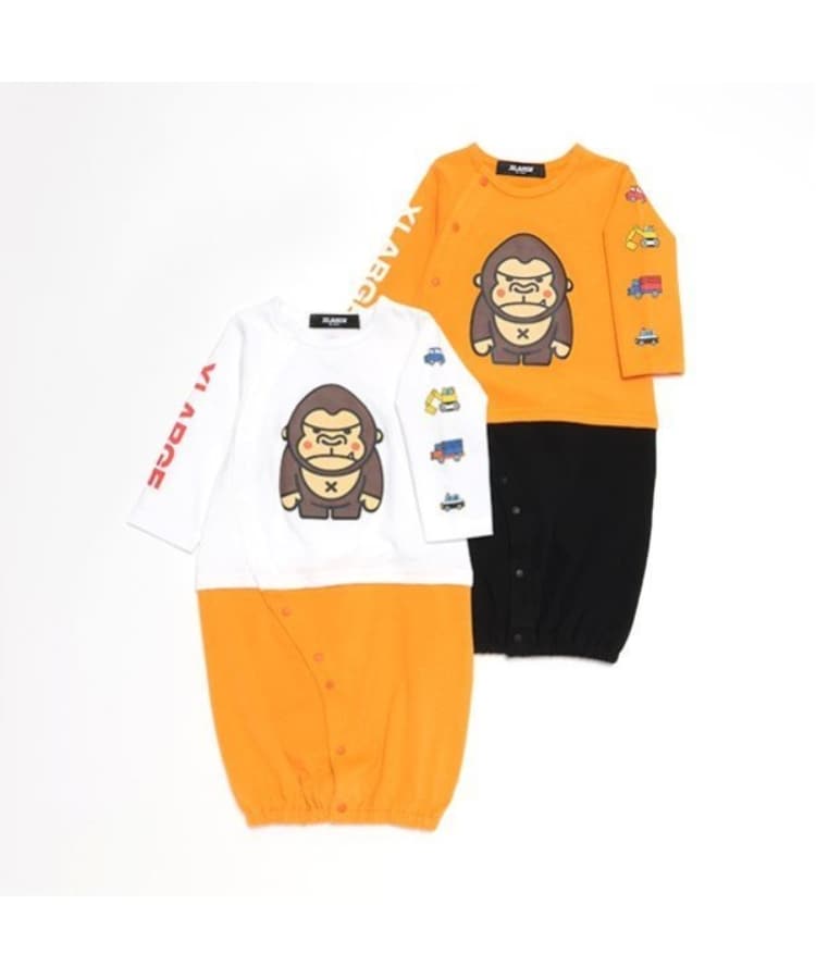 エクストララージ キッズ(XLARGE KIDS)のファニーゴリラ&車2WAYオール11
