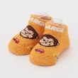 エクストララージ キッズ(XLARGE KIDS)のファニーゴリラ&車ベビーソックス オレンジ(066)