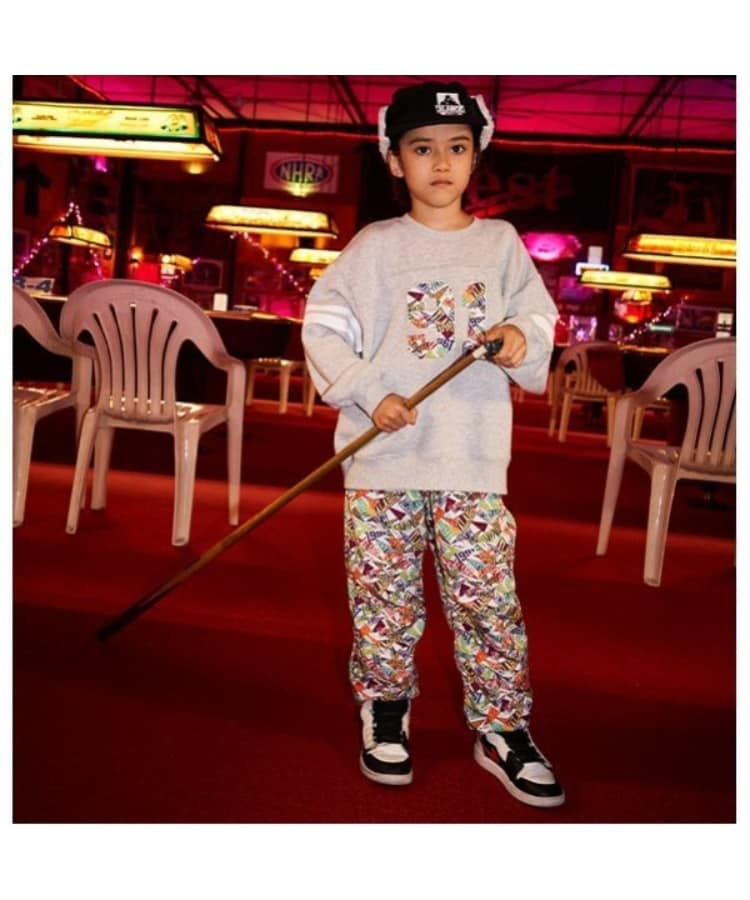 エクストララージ キッズ(XLARGE KIDS)の裏つきパラシュートパンツ トープ(854)