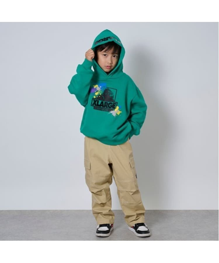 エクストララージ キッズ(XLARGE KIDS)の配色ベルトつきカーゴパンツ23
