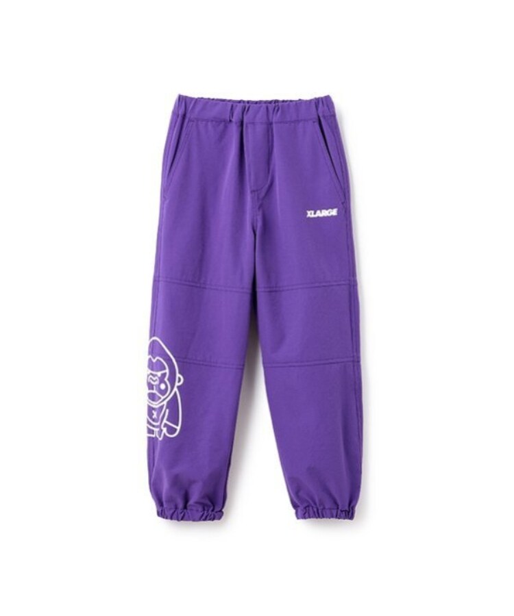 エクストララージ キッズ(XLARGE KIDS)のサイドファニーゴリラパンツ パープル(081)