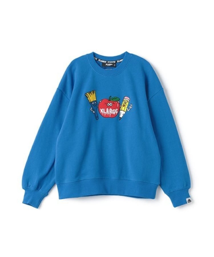 エクストララージ キッズ(XLARGE KIDS)の刺しゅうロゴトレーナー1