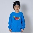 エクストララージ キッズ(XLARGE KIDS)の刺しゅうロゴトレーナー ブルー(091)
