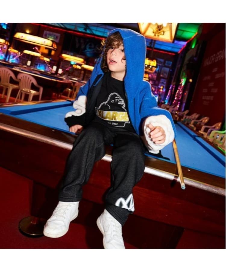 エクストララージ キッズ(XLARGE KIDS)のスランテッドOGゴリラ刺しゅうトレーナー10