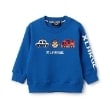 エクストララージ キッズ(XLARGE KIDS)のファニーゴリラ&ブロックプリントトレーナー ブルー(091)
