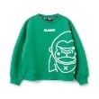 エクストララージ キッズ(XLARGE KIDS)のサイドファニーゴリラトレーナー グリーン(022)